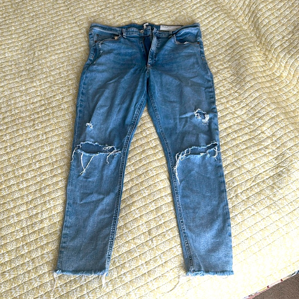 Rag & Bone premium distressed denim jeans